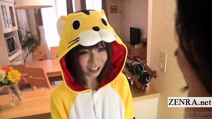 Japanese Cosplay Blowjob - Subtitled POV Japanese Blowjob Cosplay In The Kitchen at DrTuber