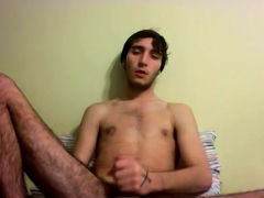 Hairy Muscular Male Crucified Gay He Massages Himself